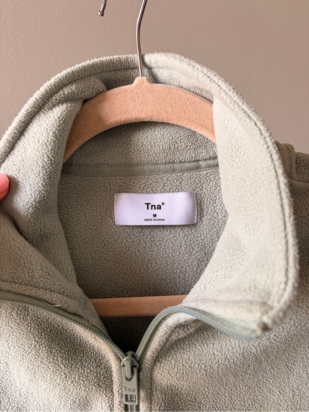 TNA (Aritzia) fleece sweater